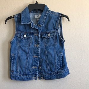 💙Old Navy Jean Girl’s Vest💙